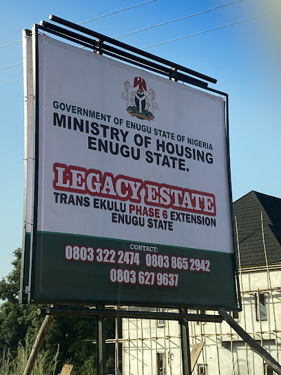 Legacy Estate Ministry Of Housing estate near Winners Estate. Legacy Layout, Trans-ekulu - 0.1km away